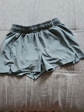 Zella Lightweight Sage Green Athletic Shorts